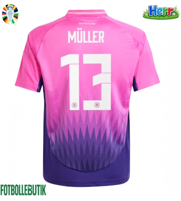 Tyskland Thomas Muller #13 Bortatröja EM 2024 Kortärmad